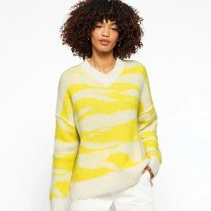 NWT AllSaints v-neck Tiga sweater, size L